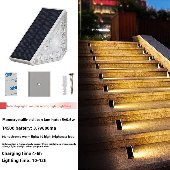 Solar-powered stair lights Garden & Outdoor product image 6
