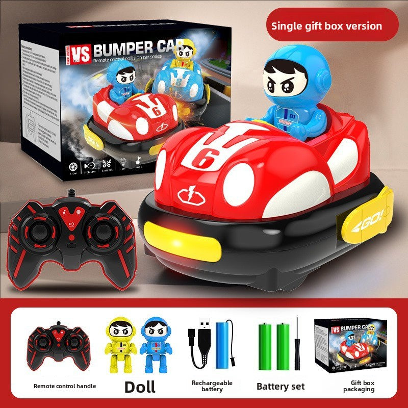 Remote Control Bumper Car with Drift and Ejection Features