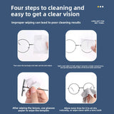 Disposable Anti-Fog Lens Cleaning Wipes