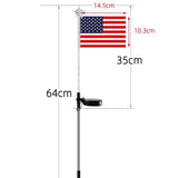 Solar Flag Ground Lights
