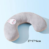 Cute Pet Little Pillow U-Shaped Neck Protector Deep Sleep for Puppy Kitten Pillow Dog Cat Headrest Sleeping Pillow Pet Supplies