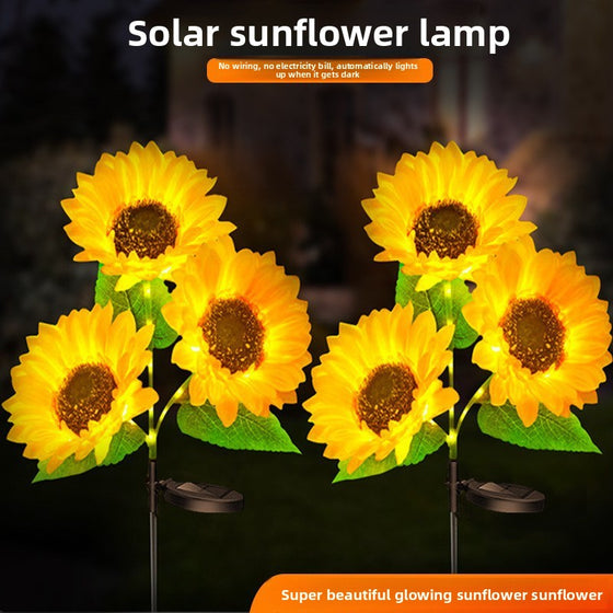 Solar LED Hydrangea Garden Light Outdoor & Pond Lighting product image 3