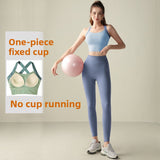 Womens High Waist Yoga Set