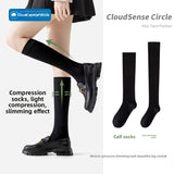 Micro-pressure calf socks