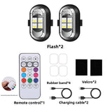 Remote Control LED Flashing Warning Lights