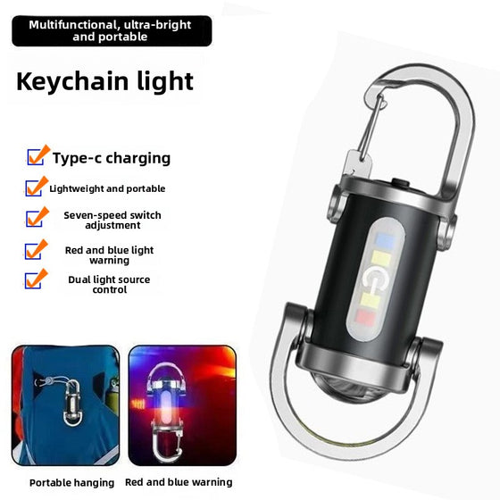 Multifunctional LED Keychain Light with Phone Charging Automotive & Powersports product image 3