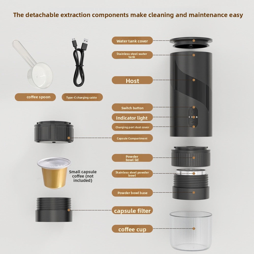 Portable Coffee Machine for Travel
