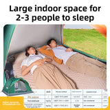 Automatic Two Room Camping Tent for Family Outdoor Use