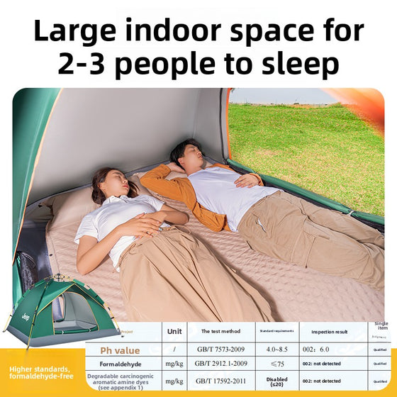 Automatic Two Room Camping Tent for Family Outdoor Use Camping Shelter & Sleep product image 2