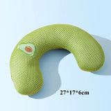 Cute Pet Little Pillow U-Shaped Neck Protector Deep Sleep for Puppy Kitten Pillow Dog Cat Headrest Sleeping Pillow Pet Supplies