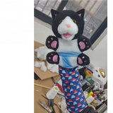Cat Pet Toy Gloves Interactive Cat Wrestling Gloves Cat Wrestling Toys Puppet Pet Dolls Supplies