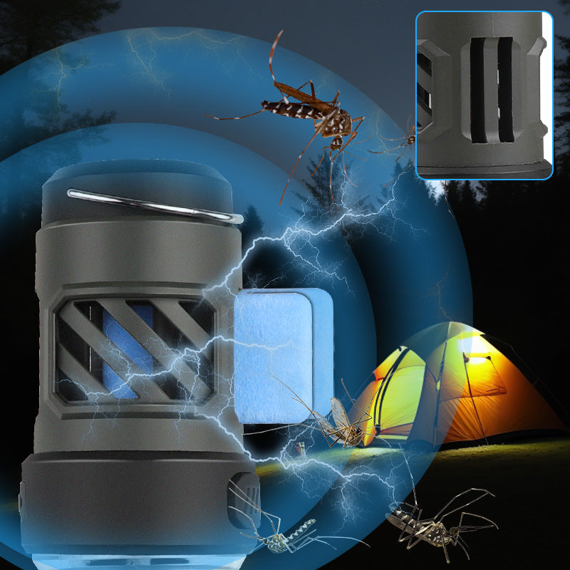 Multifunctional LED Mosquito Repellent Camping Light with Tripod