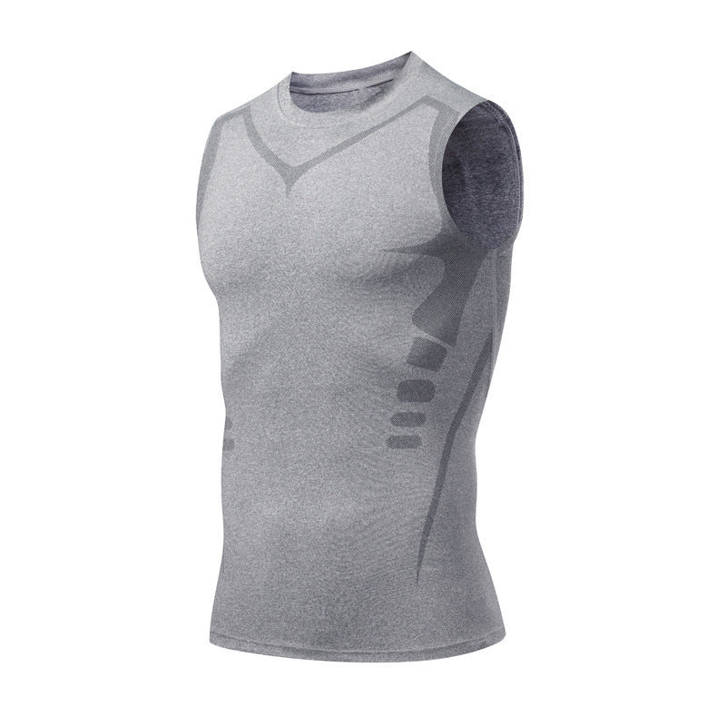Men's Quick-Drying Compression Sports Sleeveless Vest