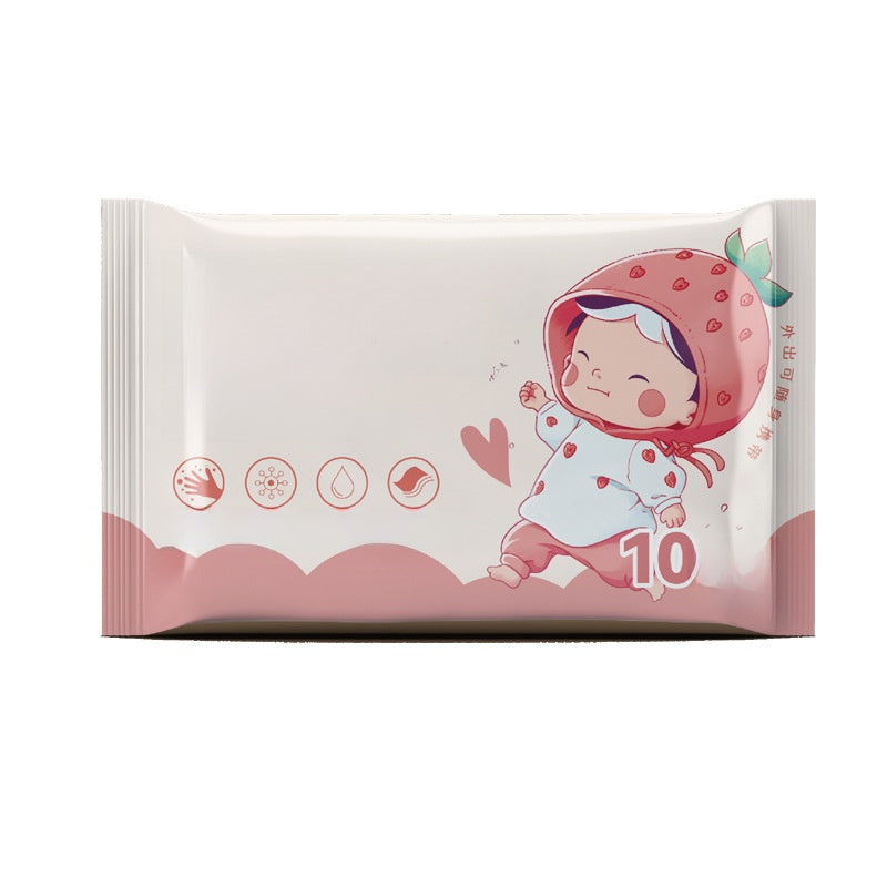 Mini Portable Baby Hand and Mouth Wet Wipes