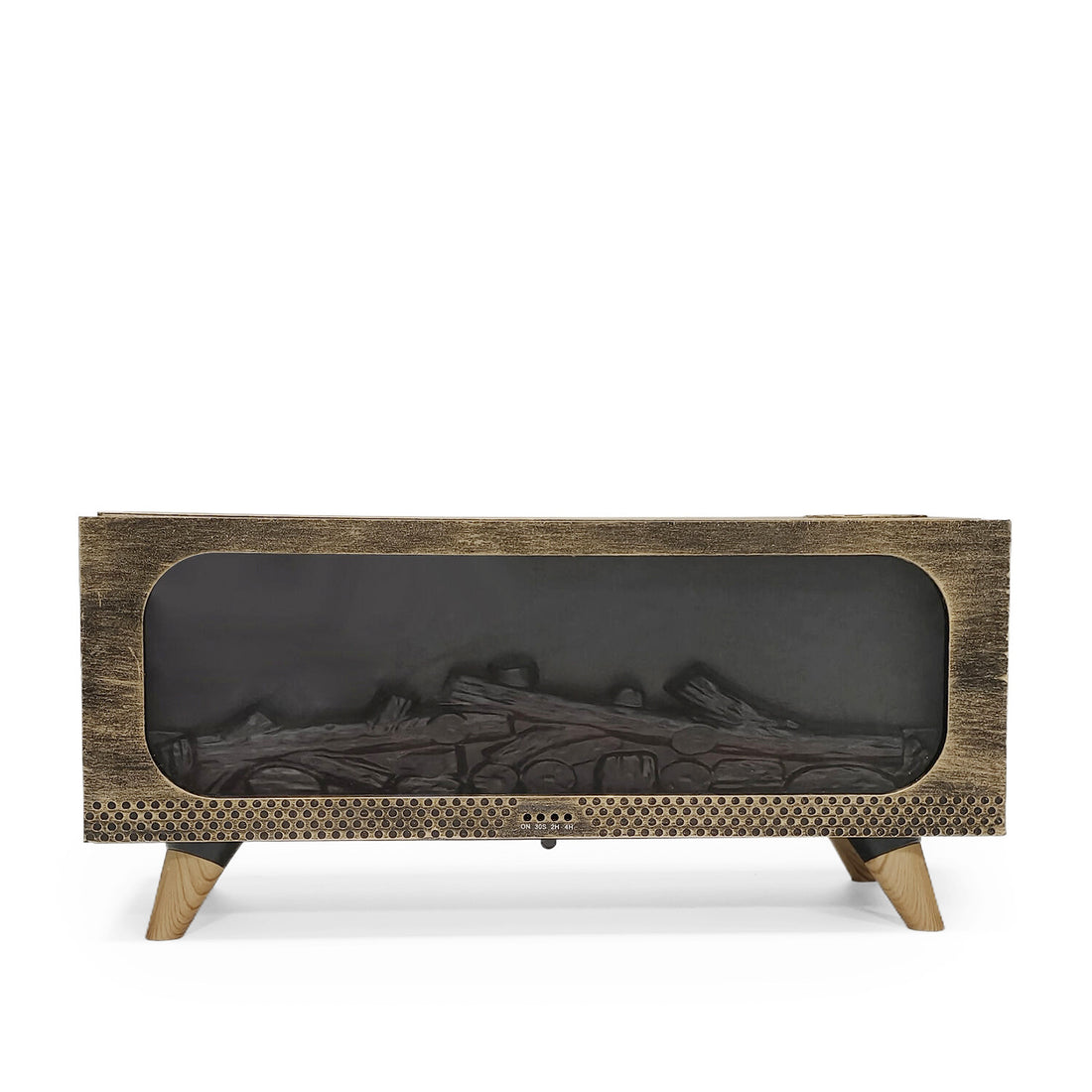 3D Simulated Fireplace Flame Ultrasonic Humidifier Aroma Diffuser