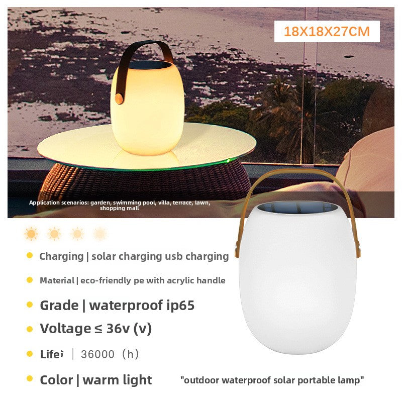 Solar Outdoor Garden Light Atmosphere Lamp