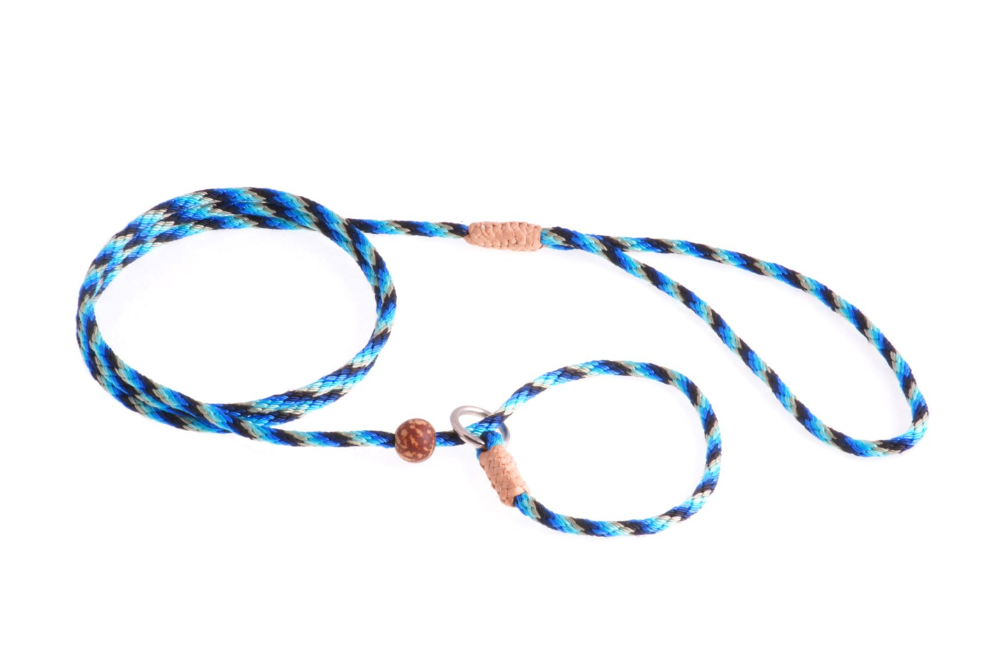 Alvalley Nylon Slip Lead with Stopper (4 ft x 4 mm)