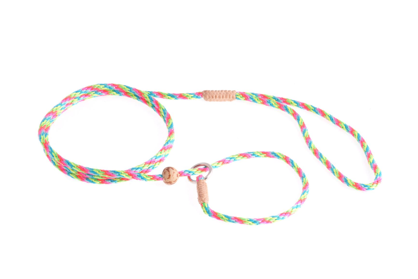 Alvalley Nylon Slip Lead with Stopper (4 ft x 4 mm)