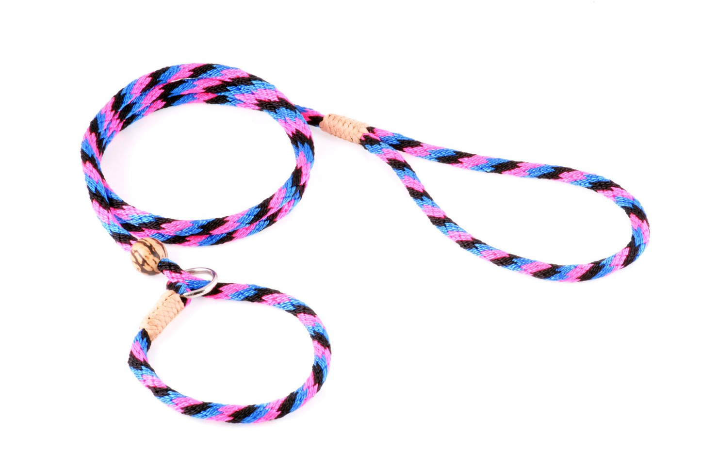 Alvalley Nylon Slip Lead with Stopper (4 ft x 6 mm)