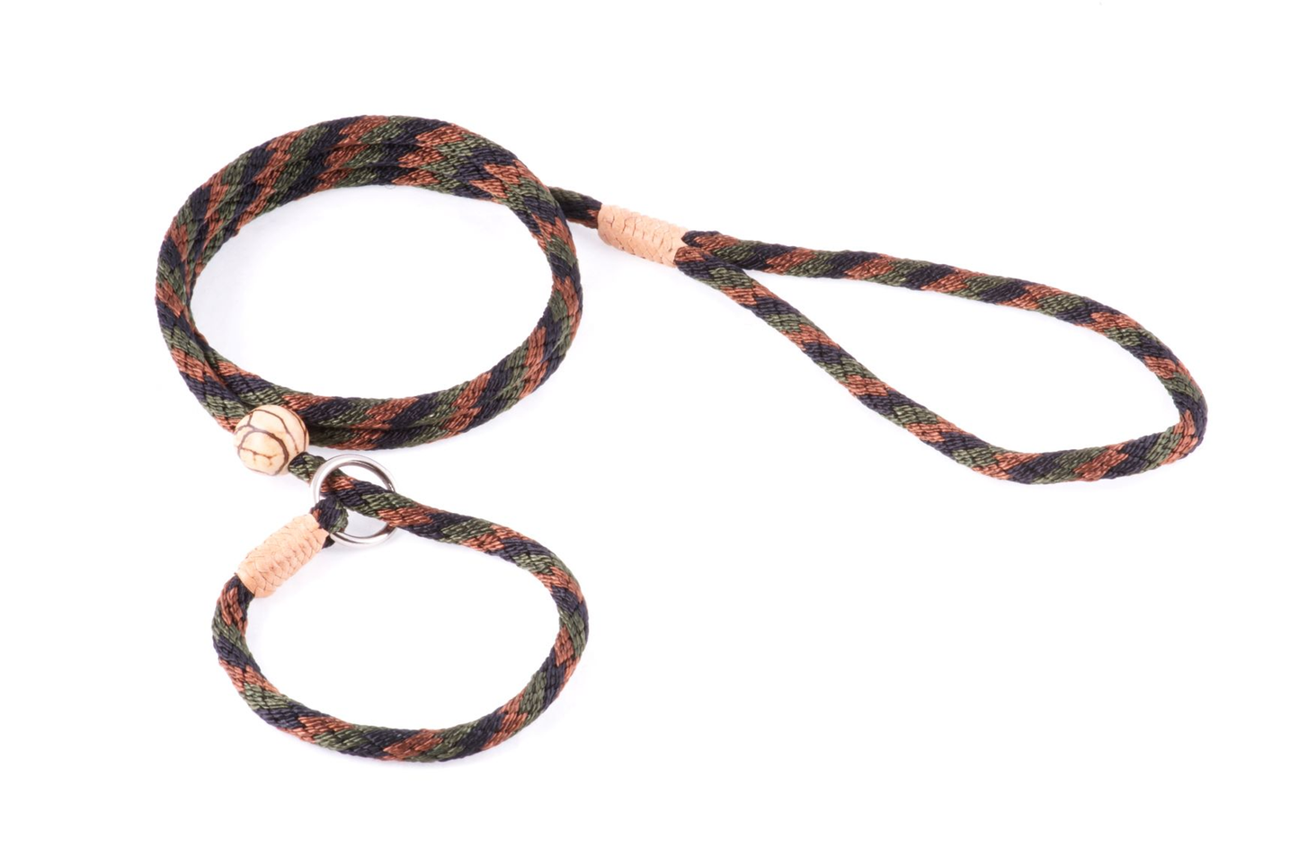 Alvalley Nylon Slip Lead with Stopper (4 ft x 6 mm)