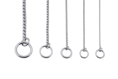 Slip Snake Show Chain Collar (20 in x 3.0mm)