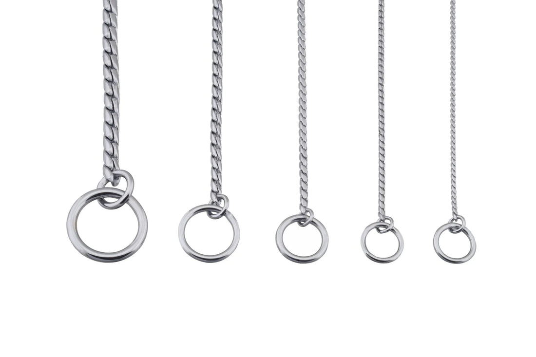 Slip Snake Show Chain Collar (26 in x 3.0mm)