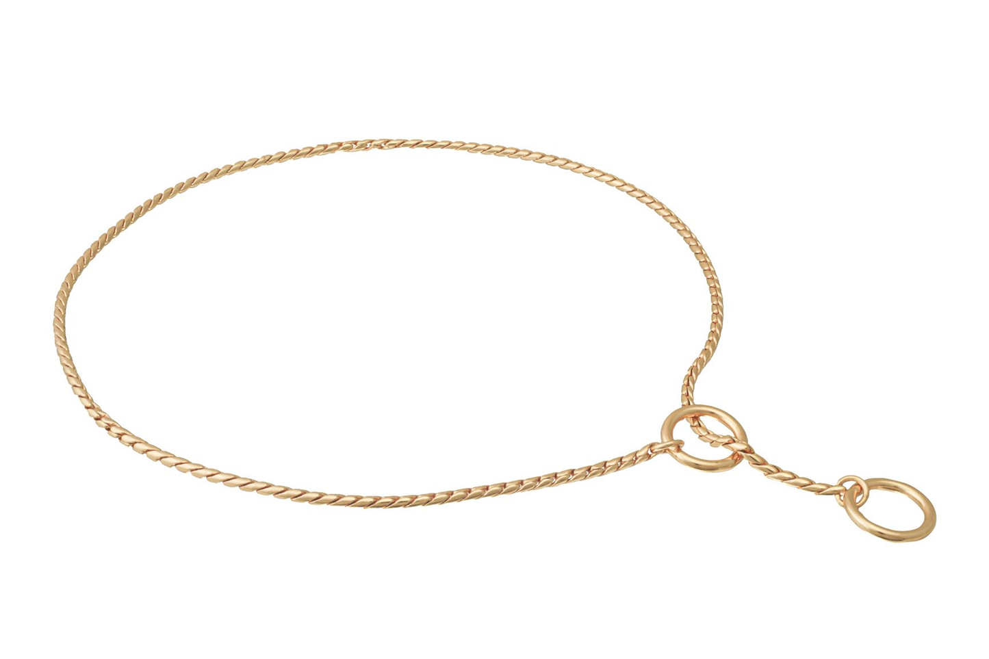 Alvalley Slip Snake Show Chain Collar (30 in x 3.0mm)