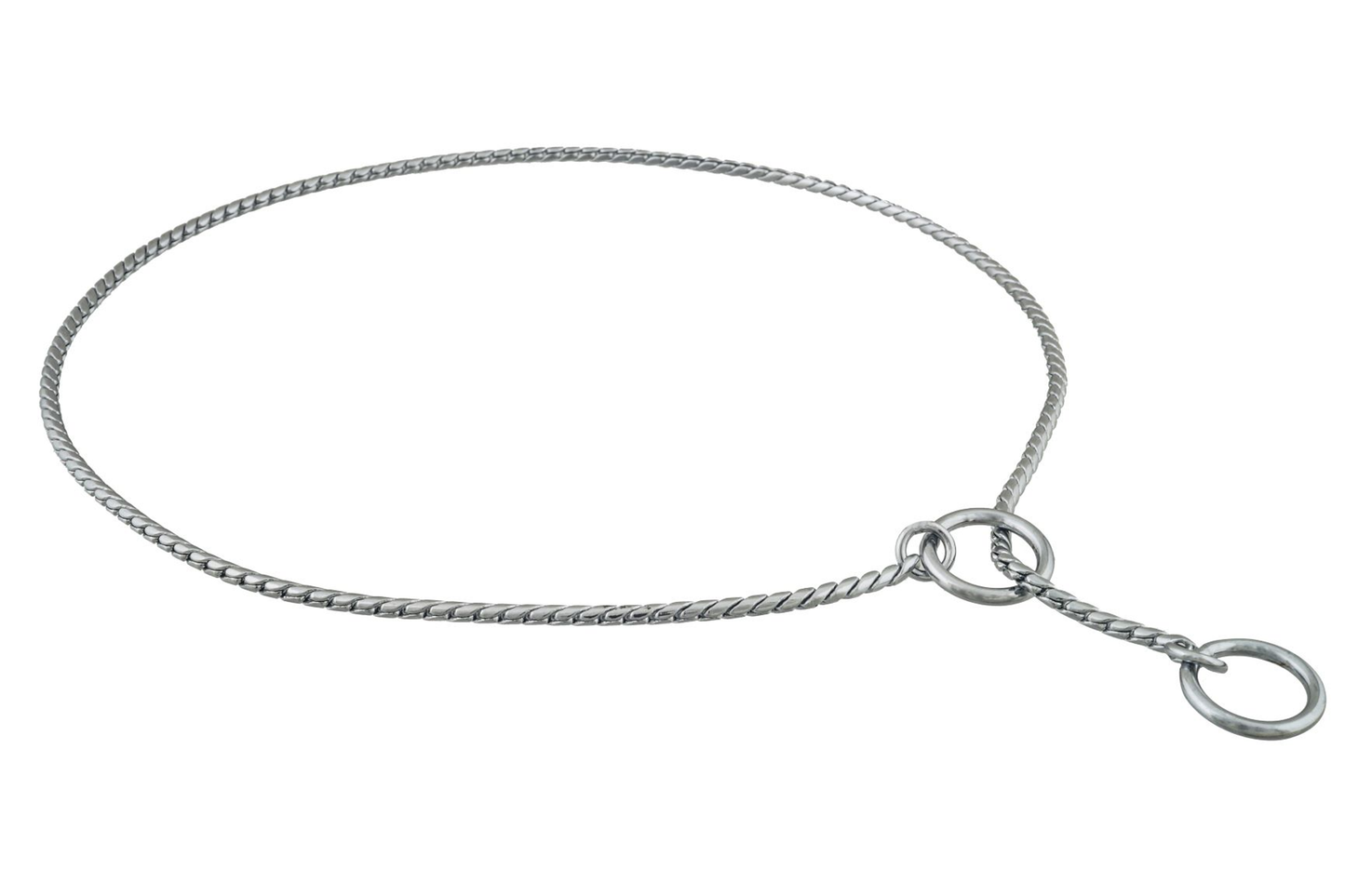 Alvalley Slip Snake Show Chain Collar (24 in x 2.4mm)