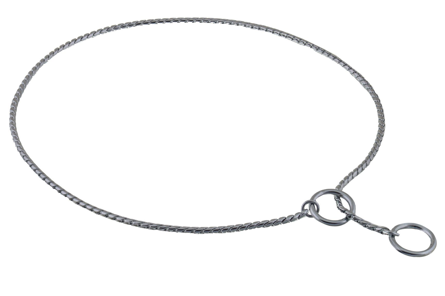 Alvalley Slip Snake Show Chain Collar (26 in x 3.0mm)