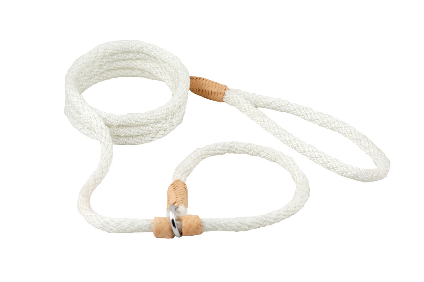 Alvalley Nylon Slip Leash with 2 Stoppers (6 ft x 5/16 in / 8 mm)