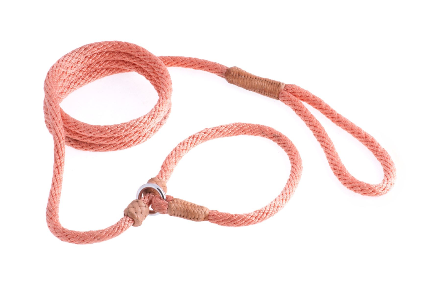 Alvalley Nylon Slip Leash with 2 Stoppers (6 ft x 5/16 in / 8 mm)