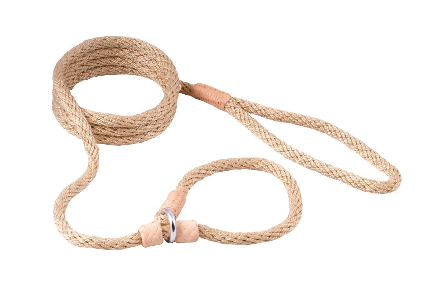 Alvalley Nylon Slip Leash with 2 Stoppers (6 ft x 5/16 in / 8 mm)