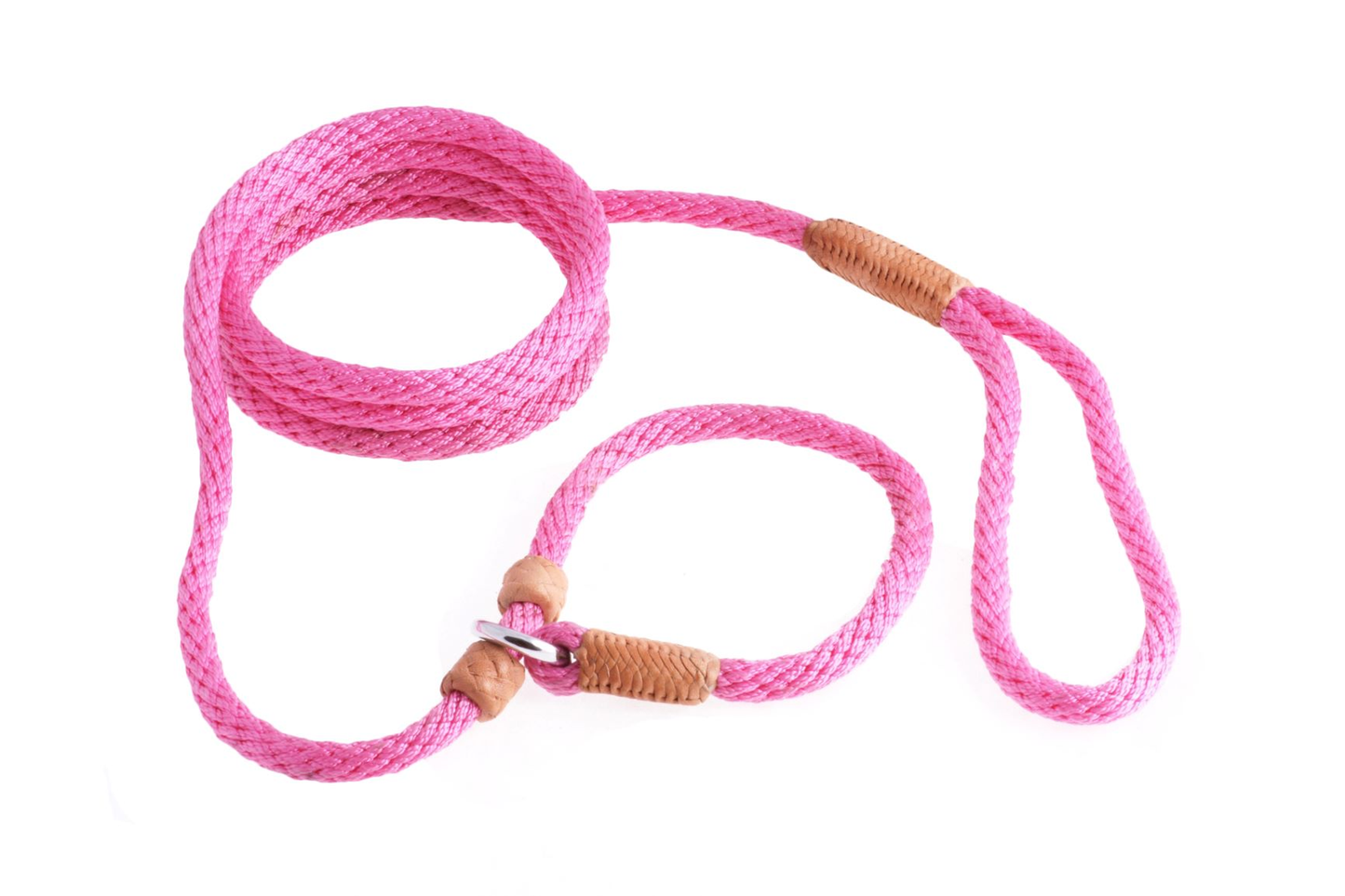 Alvalley Nylon Slip Leash with 2 Stoppers (6 ft x 5/16 in / 8 mm)