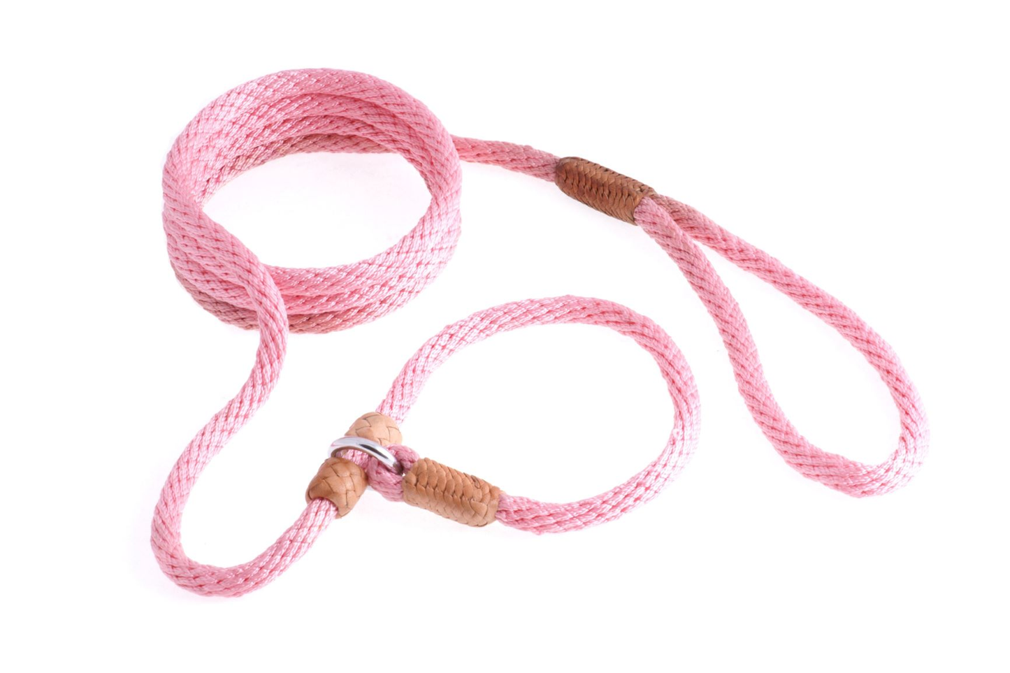Alvalley Nylon Slip Leash with 2 Stoppers (6 ft x 5/16 in / 8 mm)