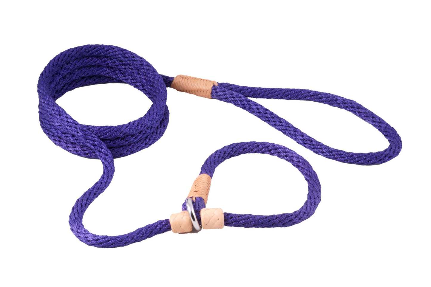 Alvalley Nylon Slip Leash with 2 Stoppers (6 ft x 5/16 in / 8 mm)