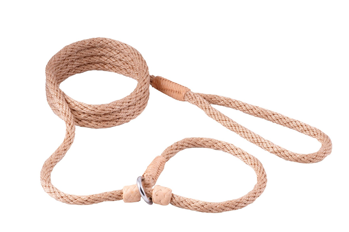 Alvalley Nylon Slip Leash with 2 Stoppers (6 ft x 5/16 in / 8 mm)