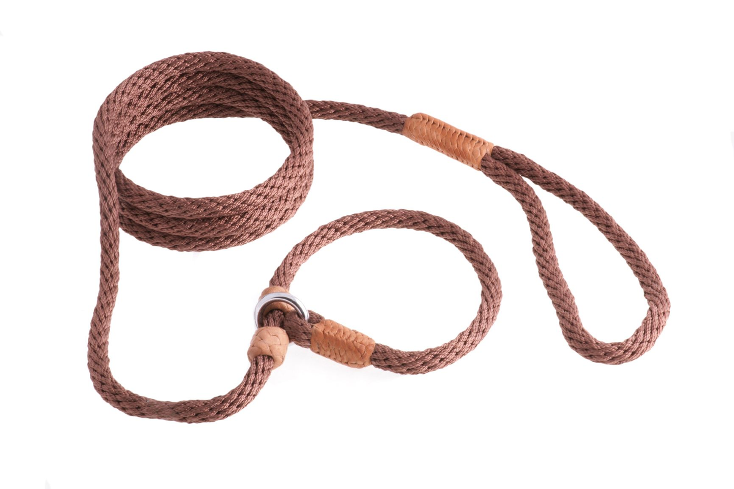 Alvalley Nylon Slip Leash with 2 Stoppers (6 ft x 5/16 in / 8 mm)