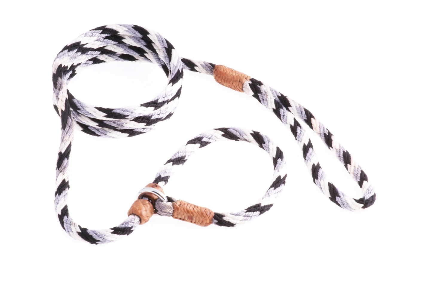 Alvalley Nylon Slip Leash with 2 Stoppers (6 ft x 5/16 in / 8 mm)