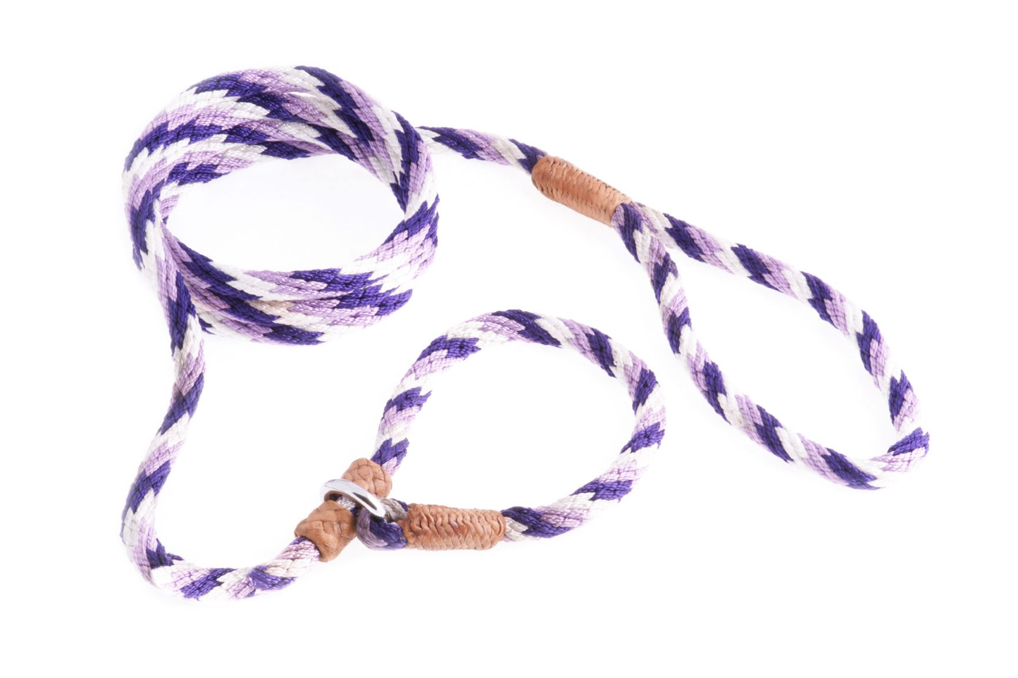 Alvalley Nylon Slip Leash with 2 Stoppers (6 ft x 5/16 in / 8 mm)