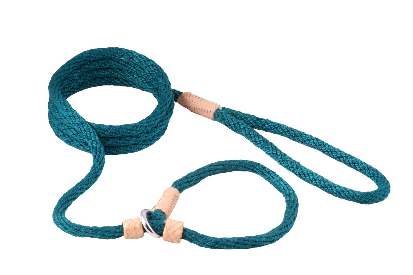 Alvalley Nylon Slip Leash with 2 Stoppers (6 ft x 5/16 in / 8 mm)