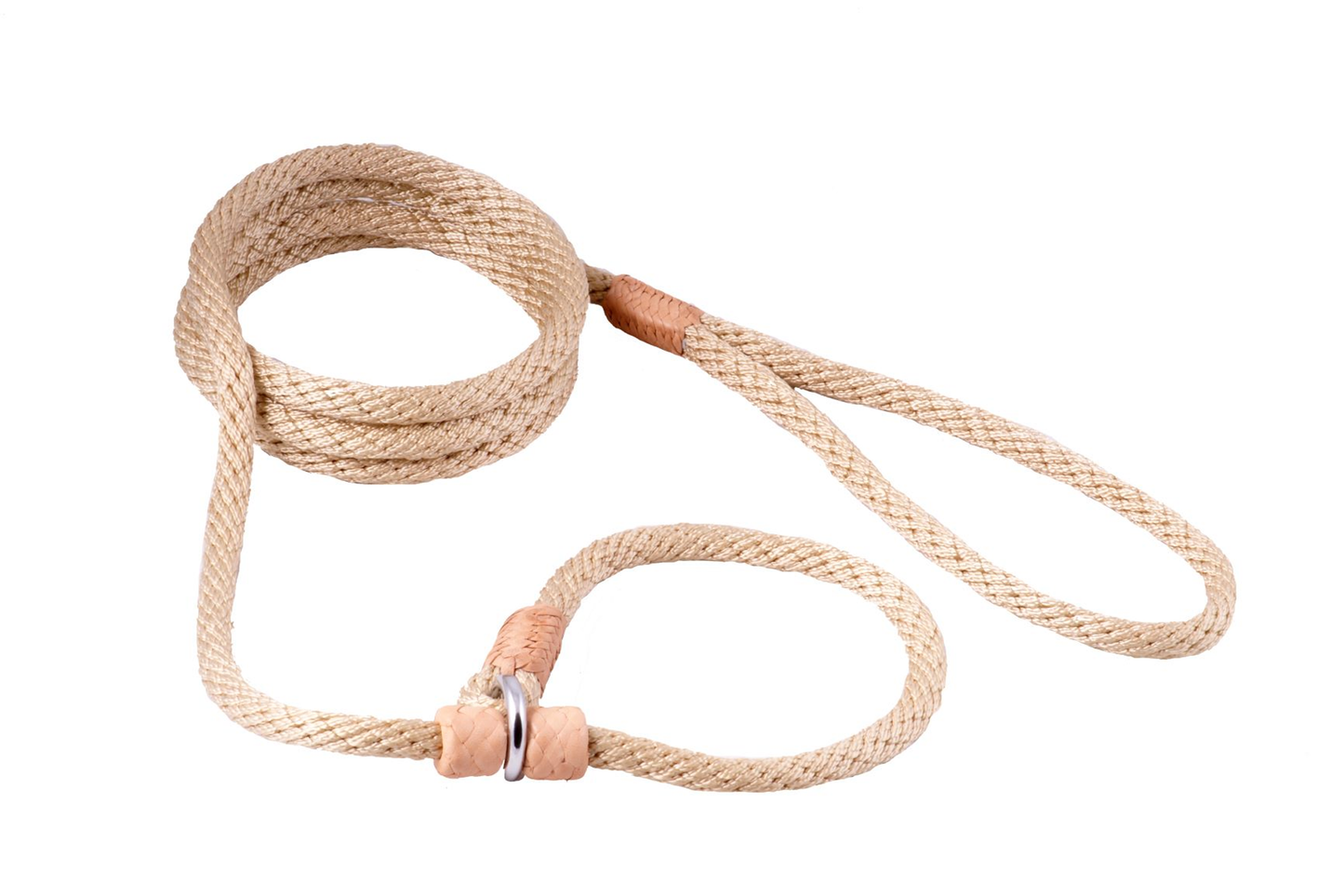 Alvalley Nylon Slip Leash with 2 Stoppers (6 ft x 5/16 in / 8 mm)