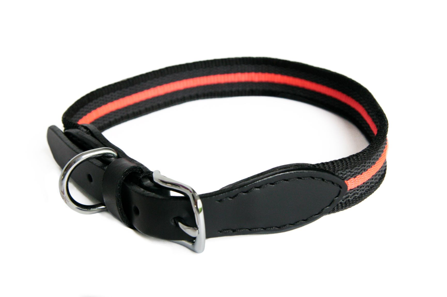Alvalley Reflective Anti-Slip Dog Collar with Buckle (18in x 3/4in)
