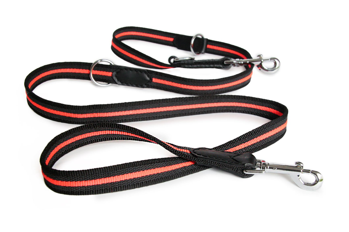 Alvalley Reflective Anti-Slip Multiuse Snap Dog Leash (6ft x 3/4in)