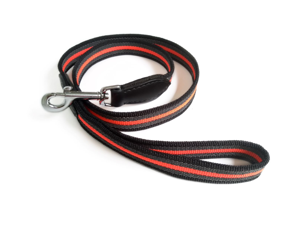 Alvalley Reflective Anti-Slip Snap Dog Leash (6ft x 3/4in)