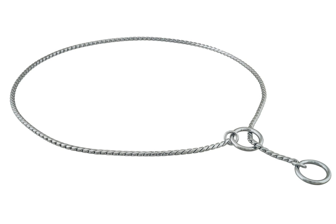 Slip Snake Show Chain Collar (26 in x 2.4mm)