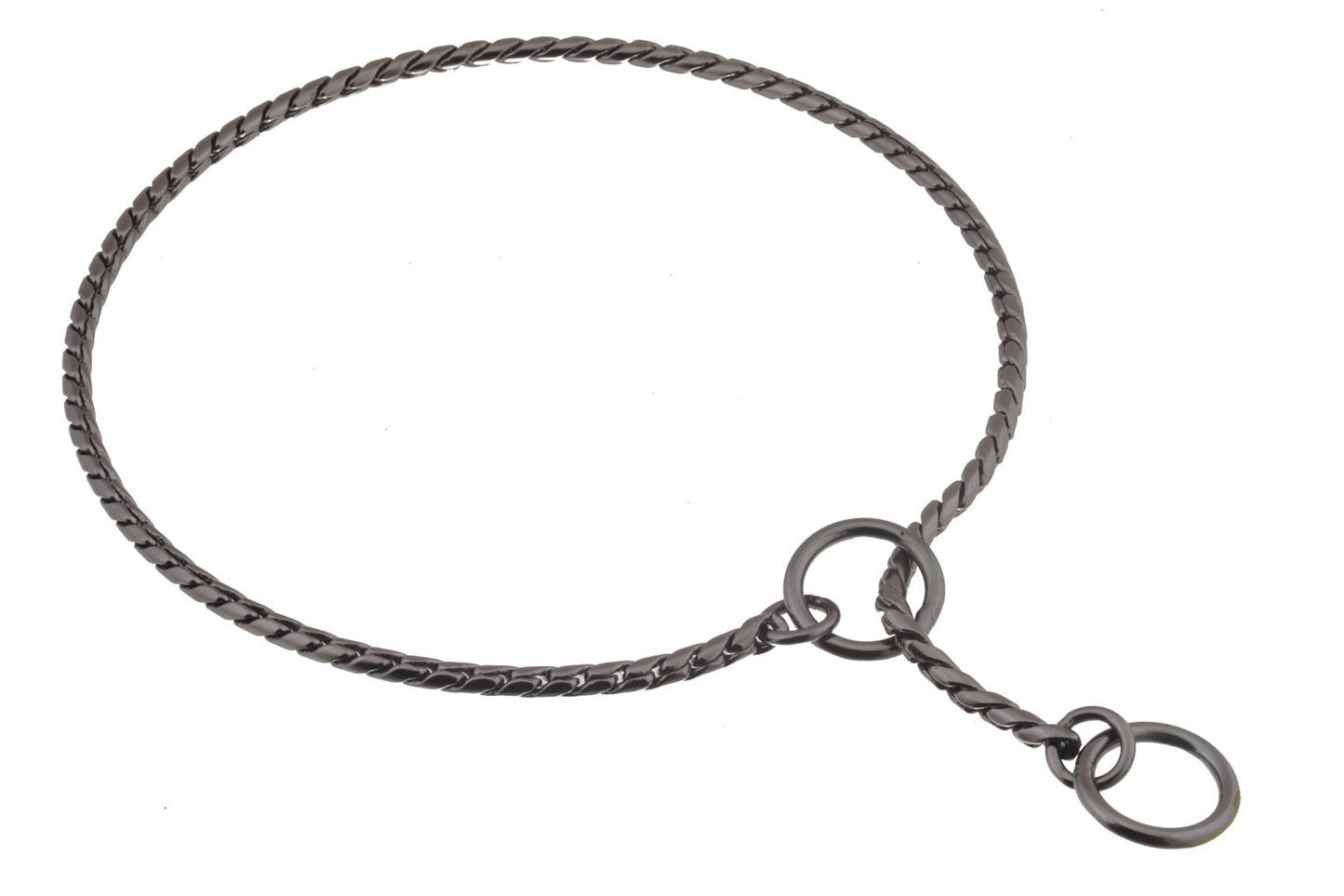 Alvalley Slip Snake Show Chain Collar (20 in x 5.5mm)