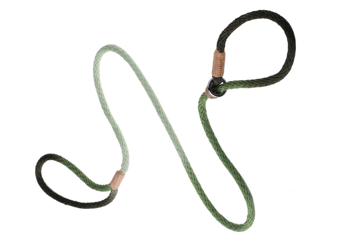 Alvalley Nylon Slip Leash with 2 Stoppers (6 ft x 5/16 in / 8 mm)