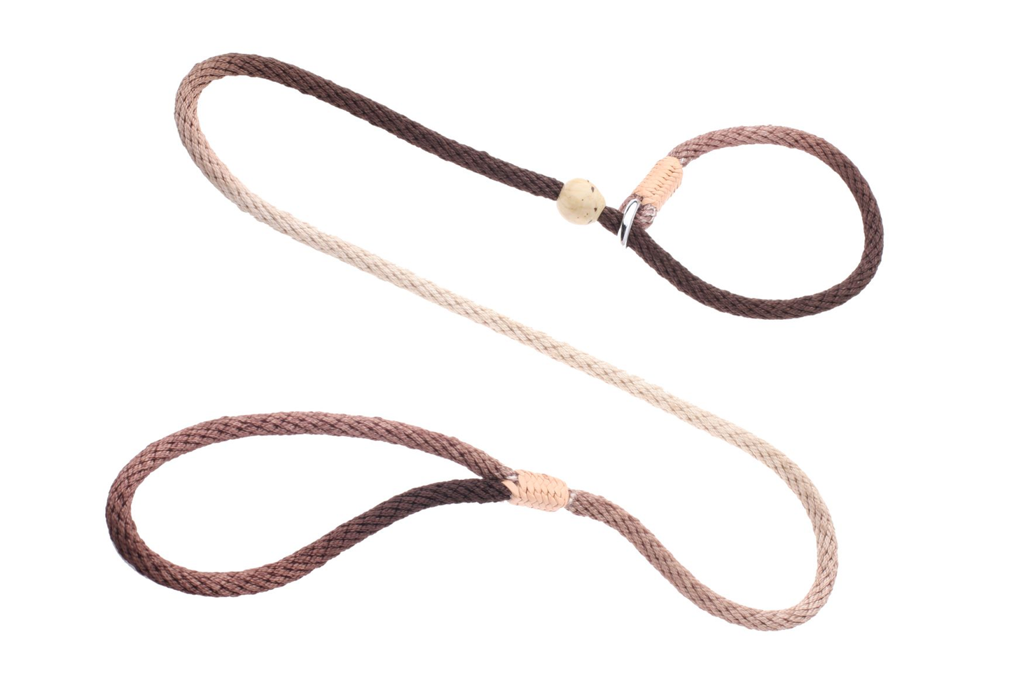 Alvalley Nylon Slip Leash with 2 Stoppers (6 ft x 5/16 in / 8 mm)