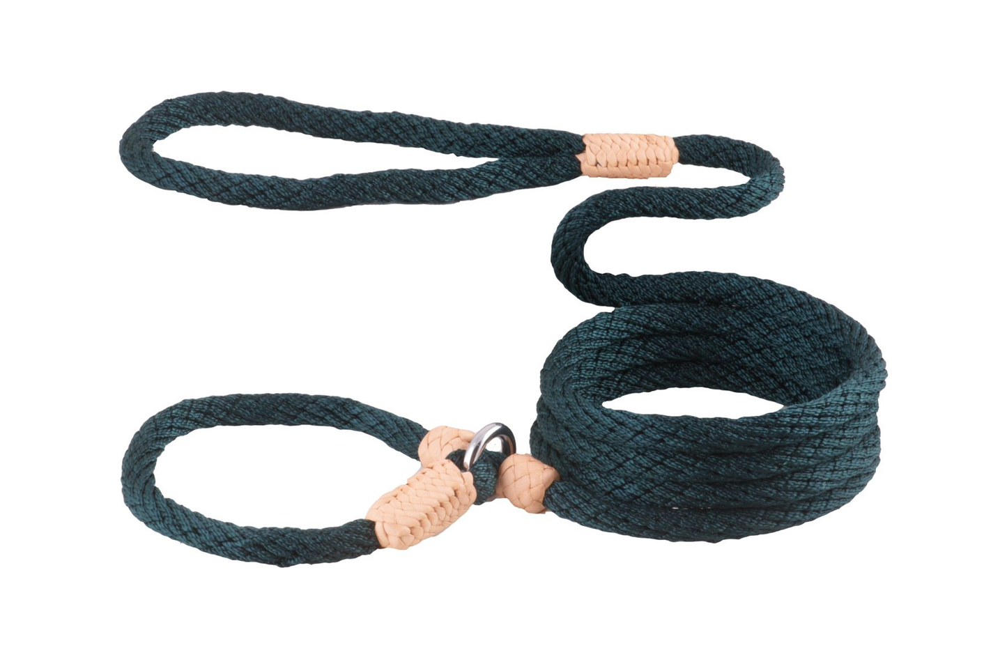 Alvalley Nylon Slip Leash with 2 Stoppers (6 ft x 5/16 in / 8 mm)