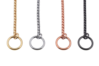 Alvalley Slip Snake Show Chain Collar (18in x 2.4mm)